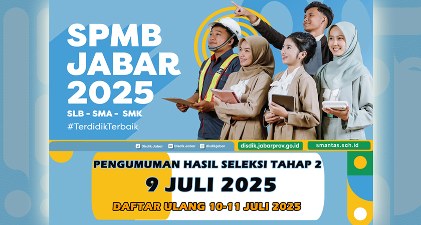 Pengumuman Hasil Seleksi Tahap 2 SPMB JAWA BARAT 2025